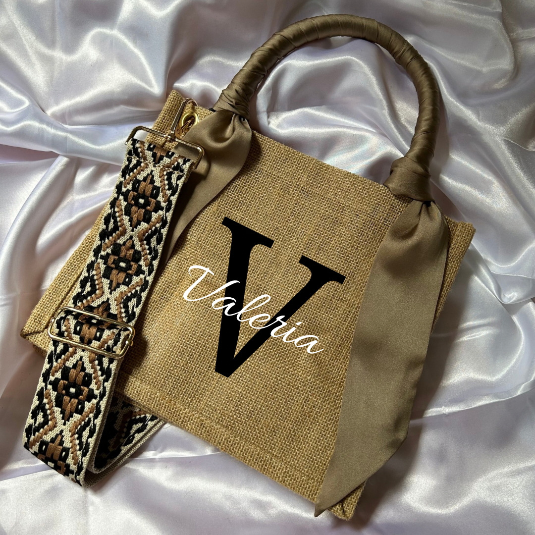 Bolso Yute caqui