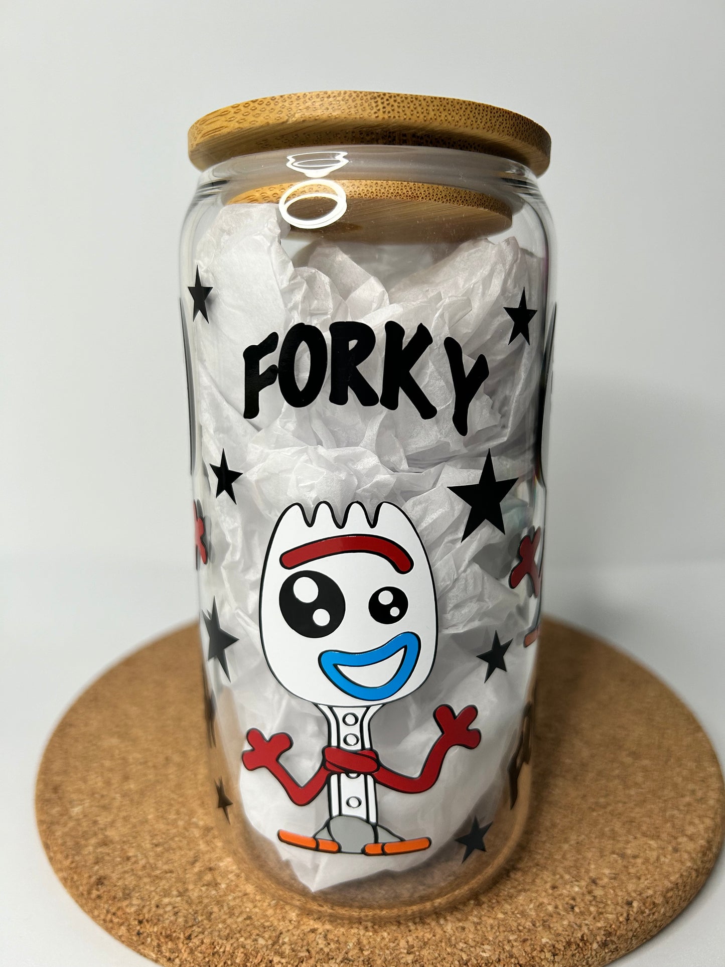 Vaso vinilado Forky