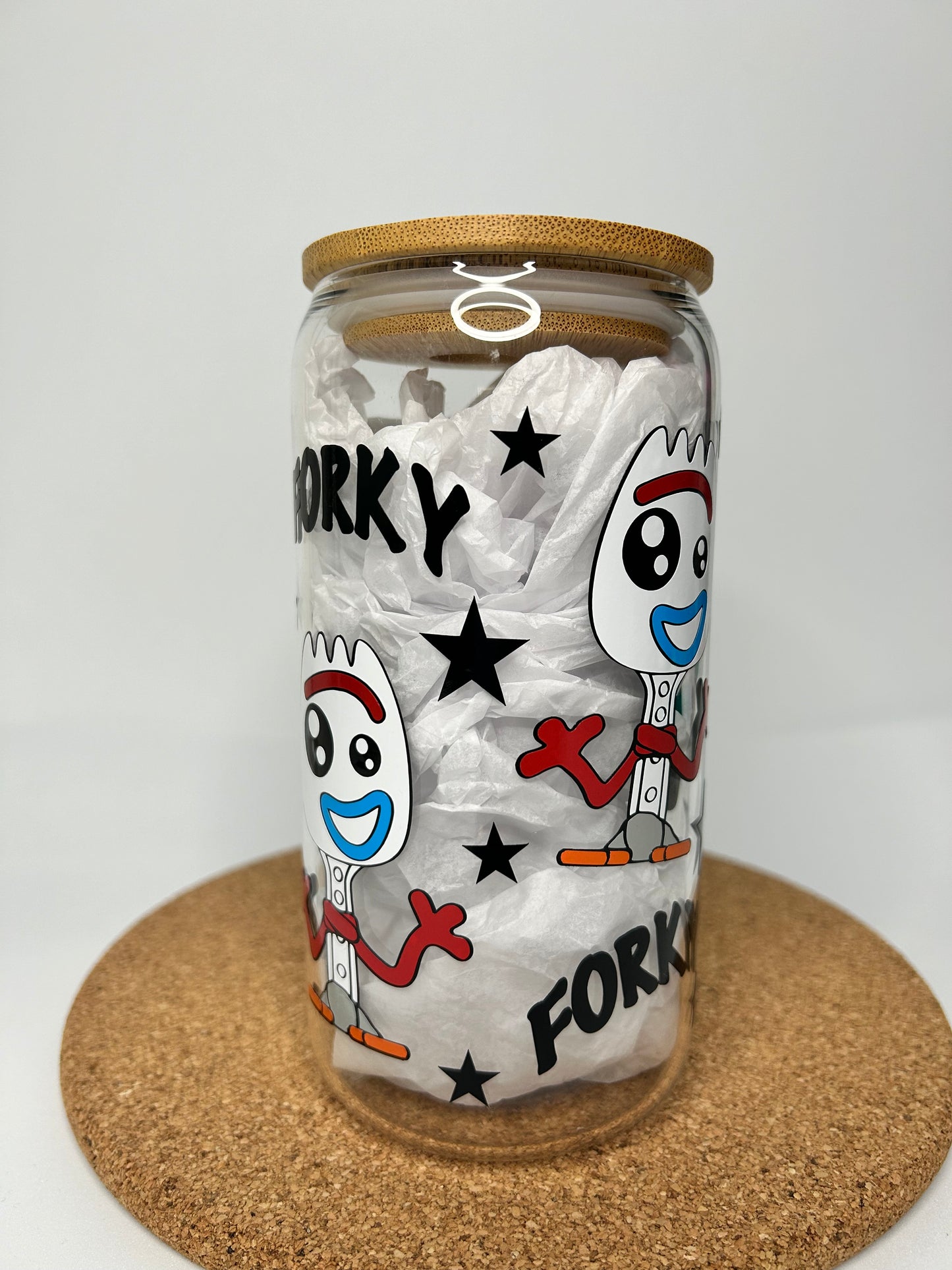 Vaso vinilado Forky