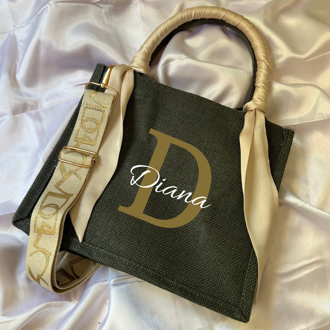 Bolso Yute beige