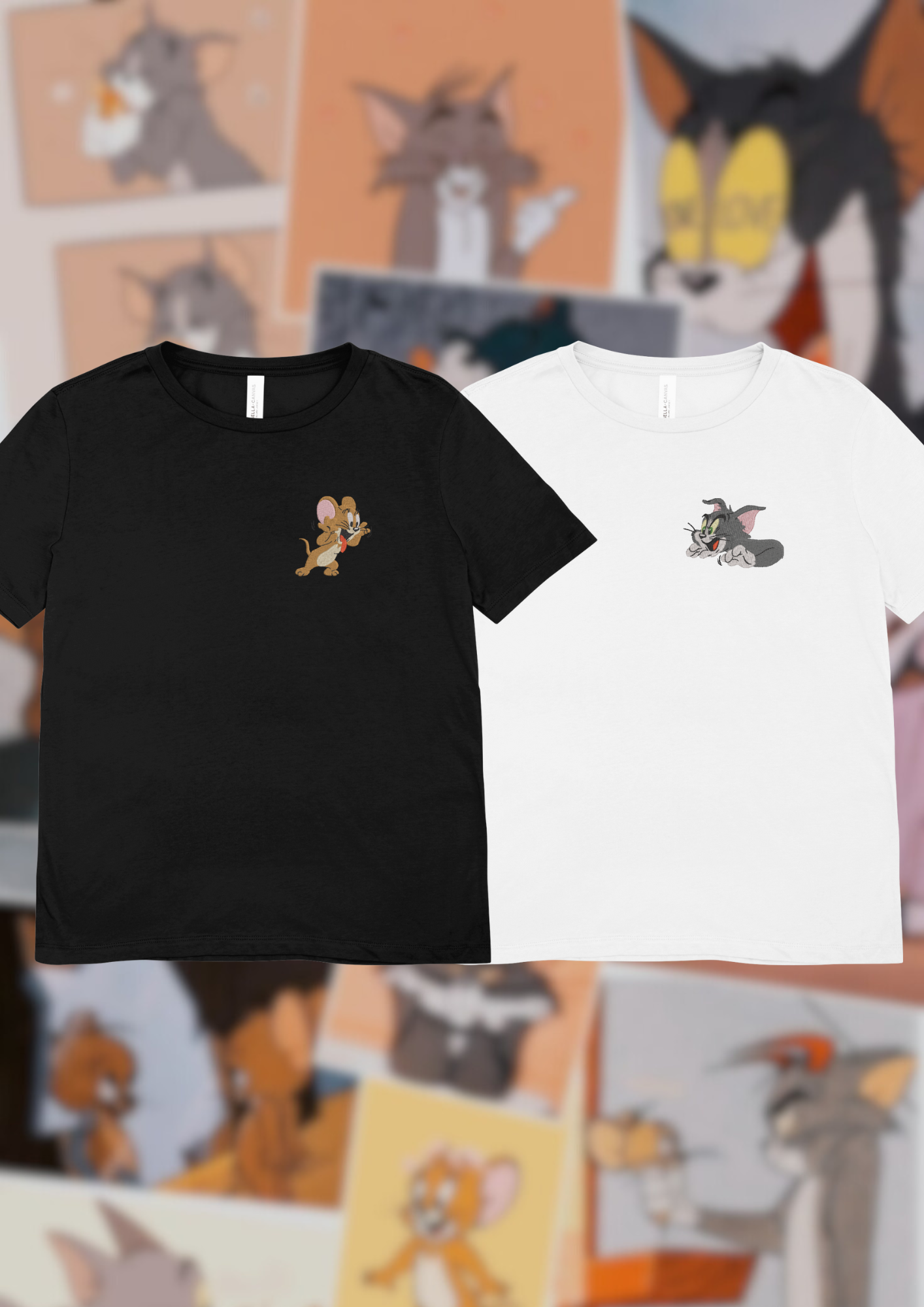 Pack Camiseta Tom and Jerry