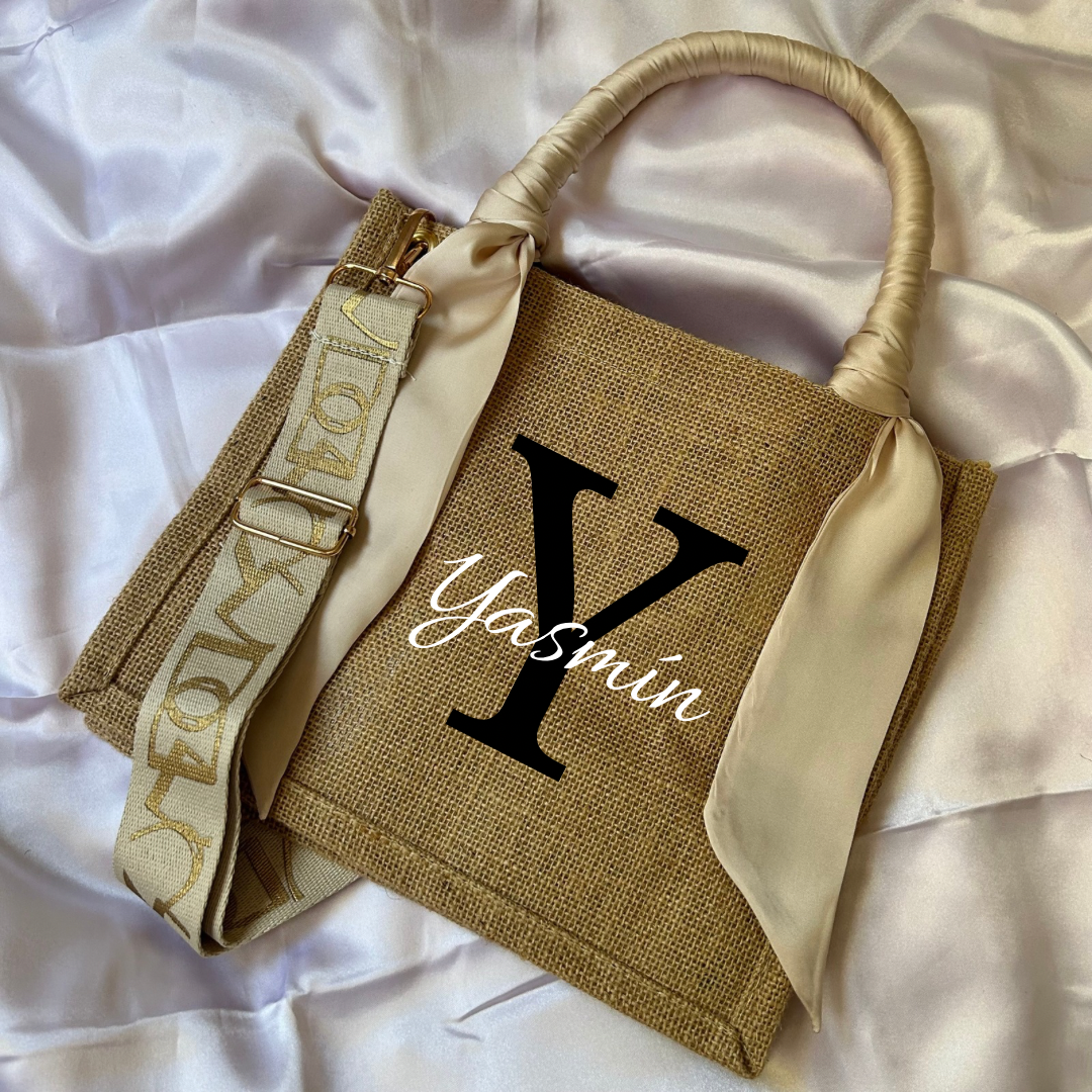 Bolso Yute beige