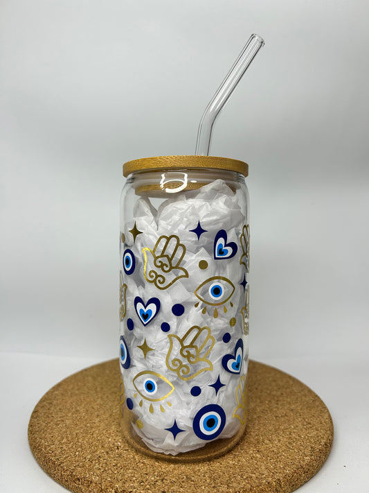 Vaso vinilado Ojo turco
