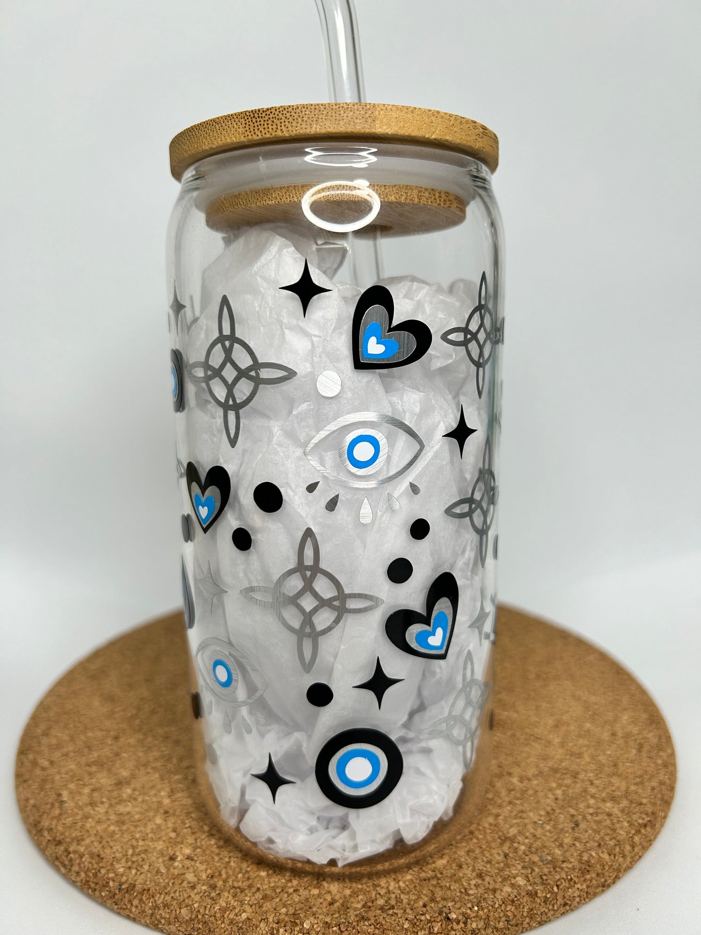 Vaso vinilado Nudo de bruja