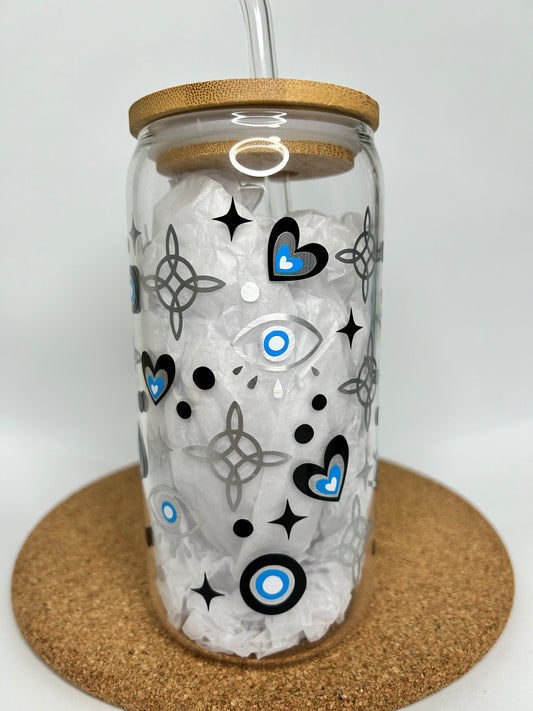 Vaso vinilado Nudo de bruja