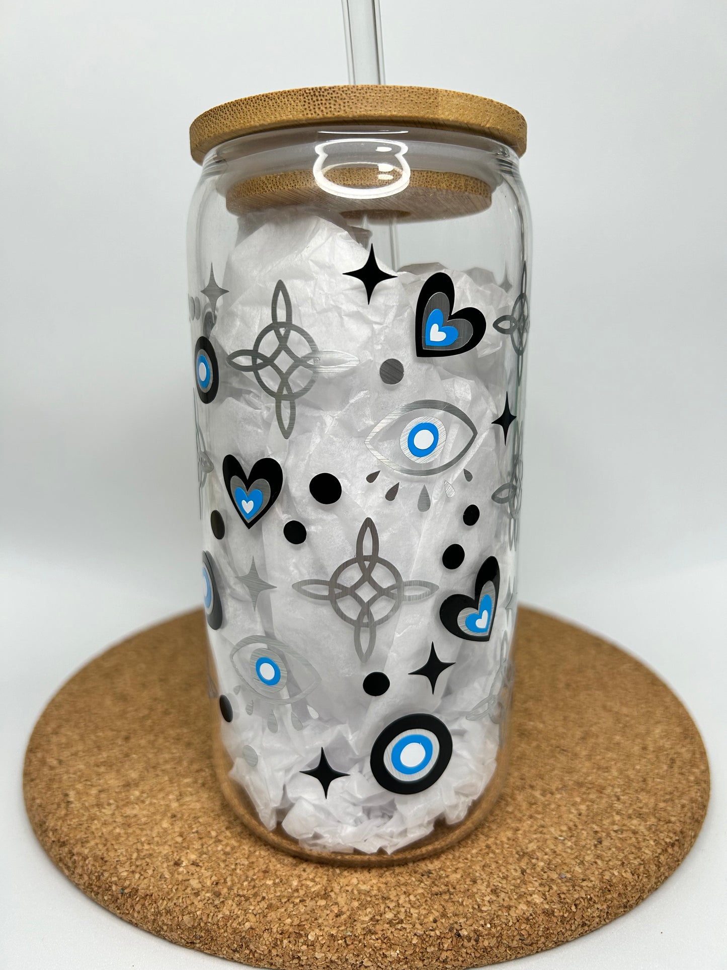 Vaso vinilado Nudo de bruja