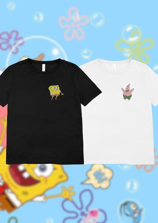 Pack Camiseta Bob Esponja y Patricio